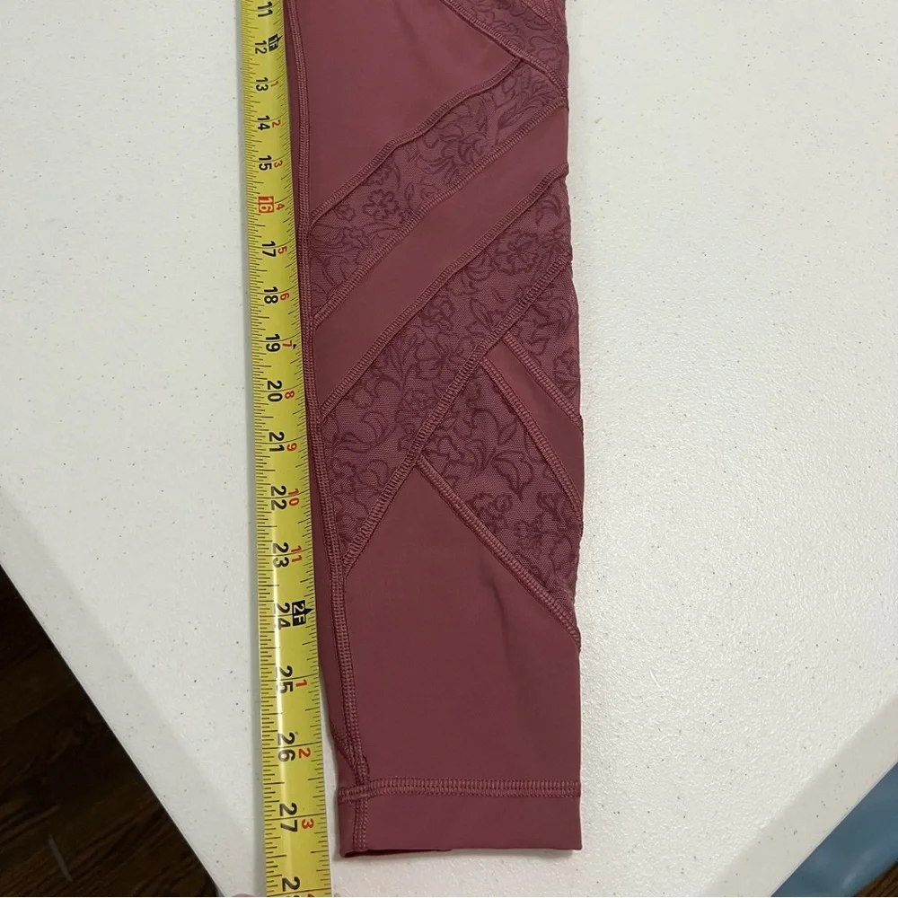 Lululemon Wunder Under Flocked Legging